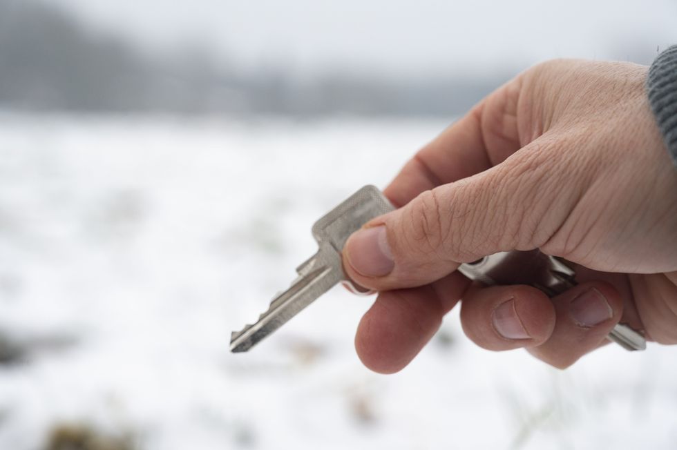 KEY IN HANDS