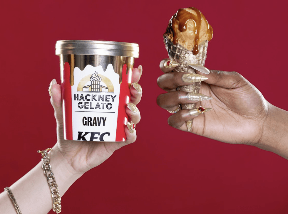 KFC Gravy Gelato