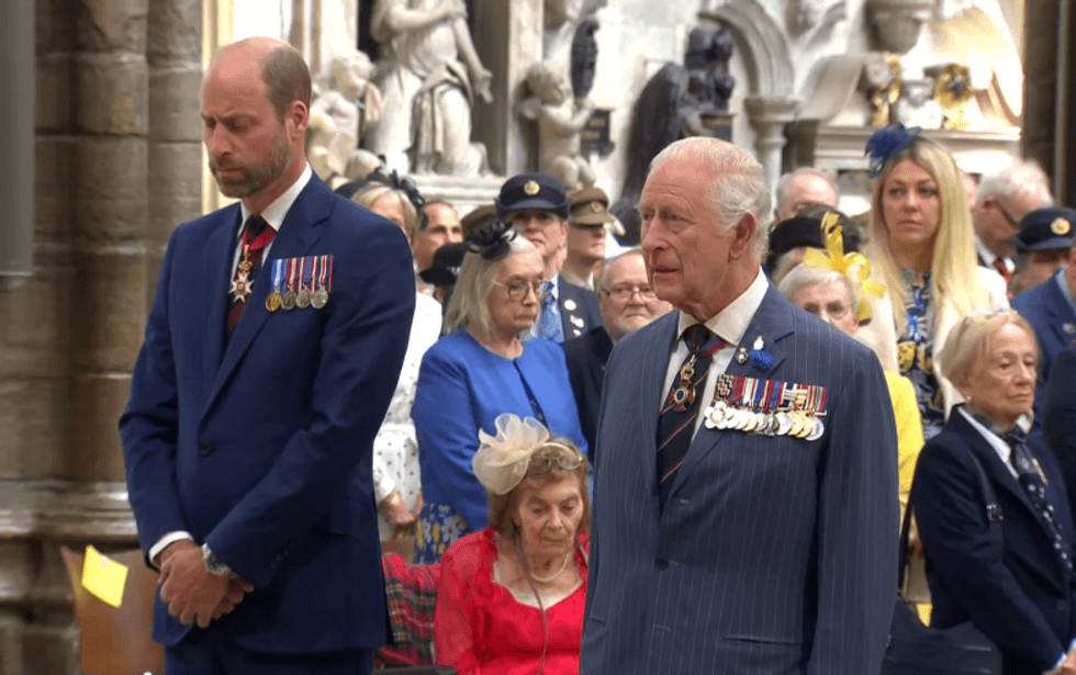 King Charles and Prince William