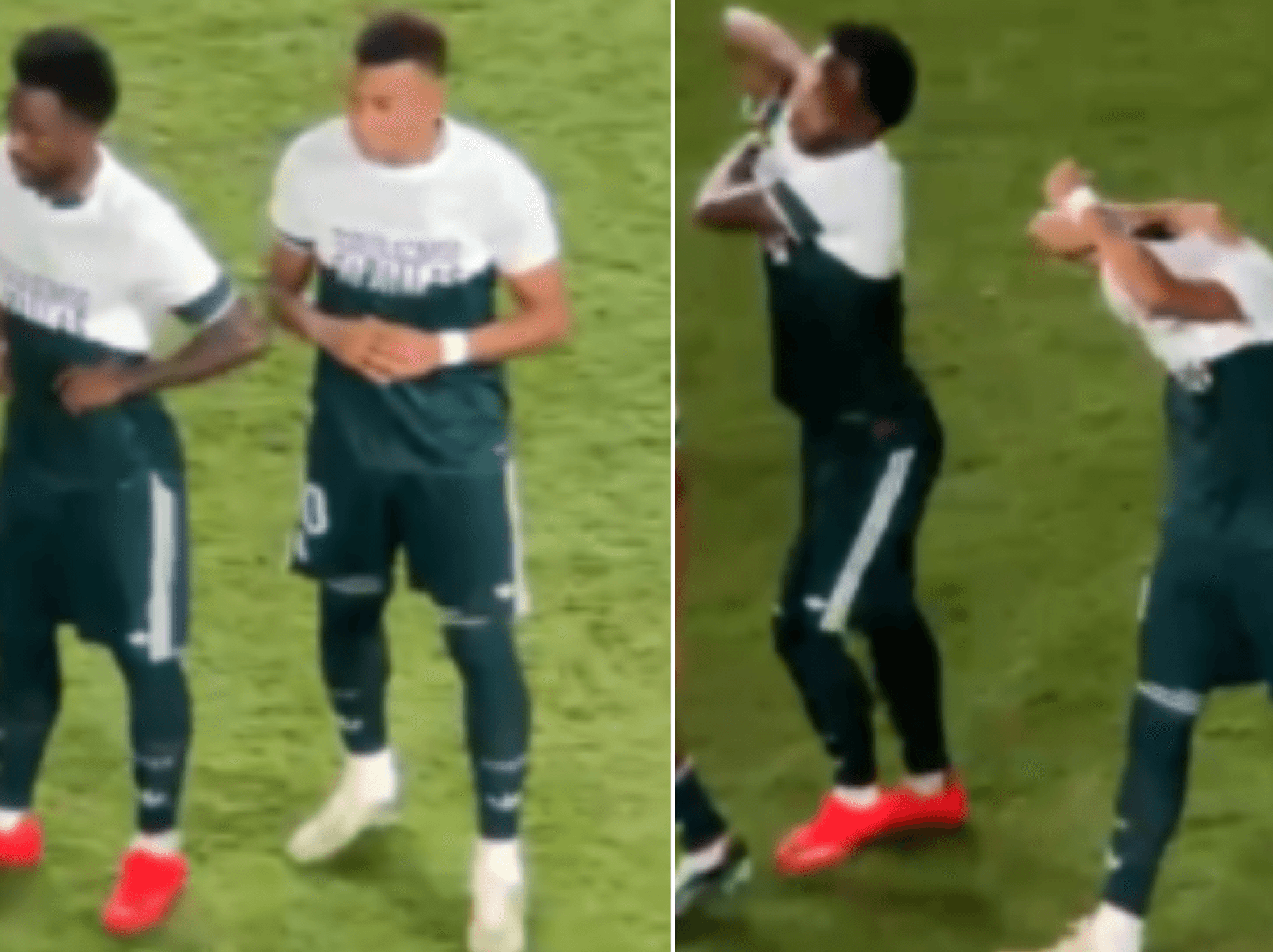 Kylian Mbappe and Vinicius Jr