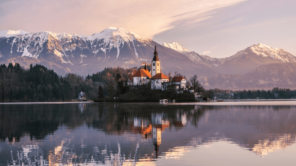 Lake Bled in Slovenia