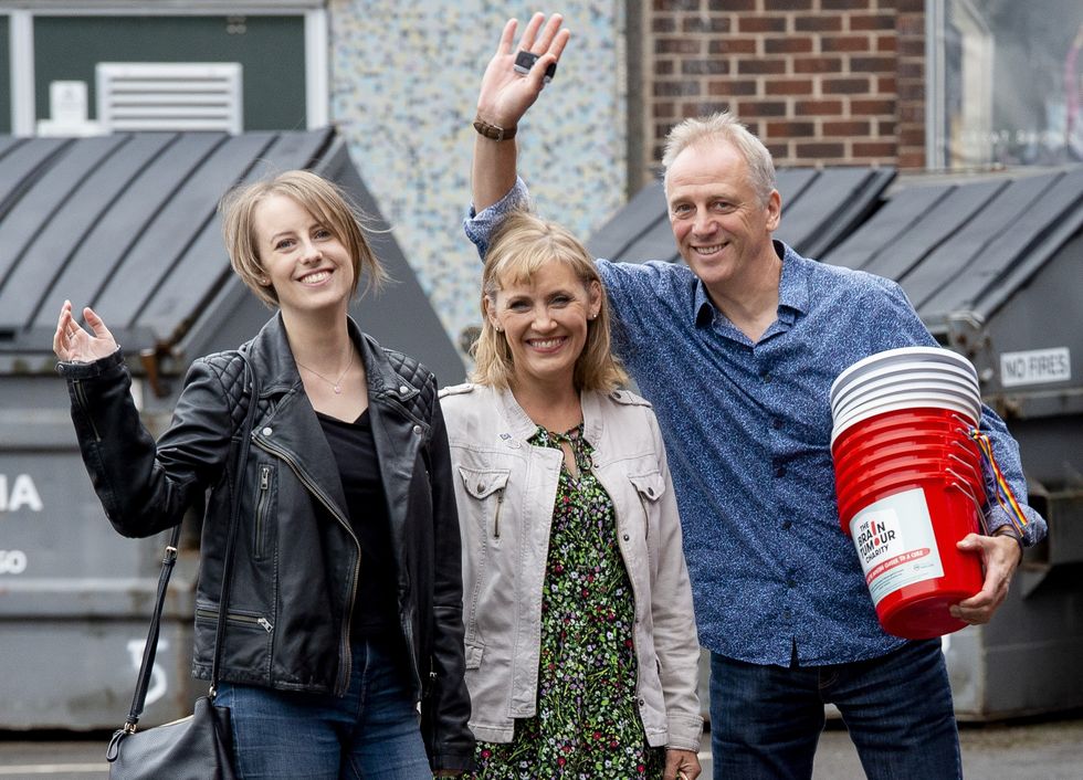 Laura Nuttall (left) with her mum Nicola and dad Mark