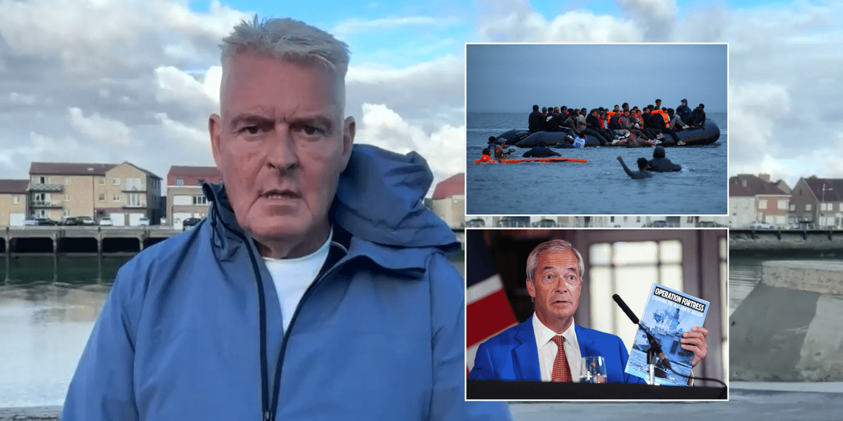Lee Anderson slams critics of Reform’s small boats policy as he investigates Calais migrant crisis for himself: ‘Shut up!’