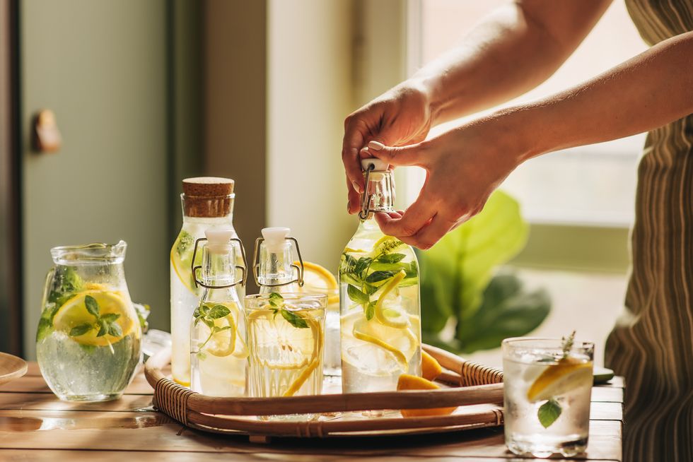 Lemon water