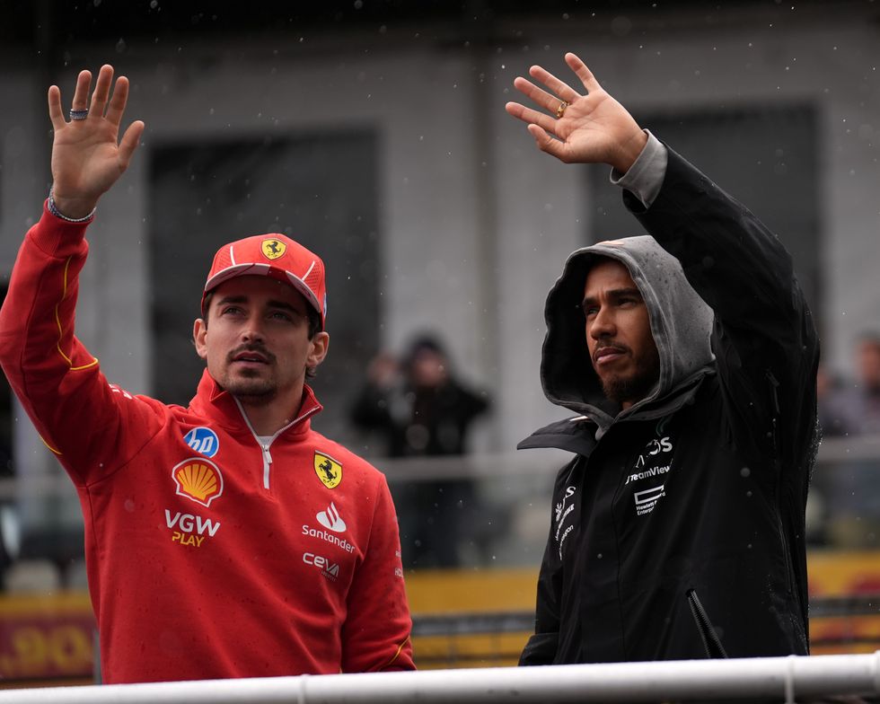 Lewis Hamilton Charles Leclerc