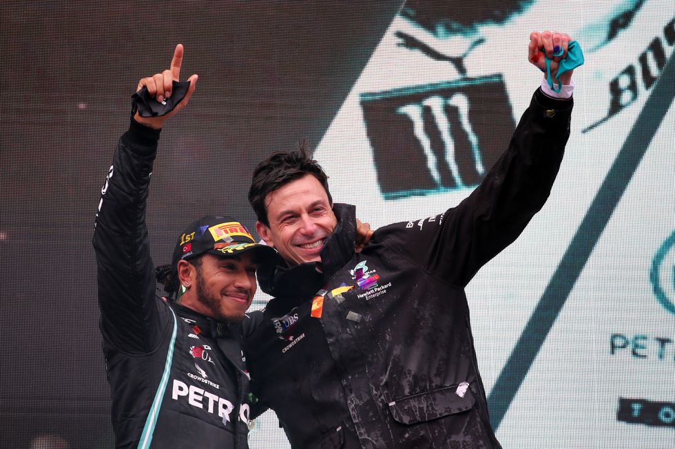 Lewis Hamilton, Toto Wolff