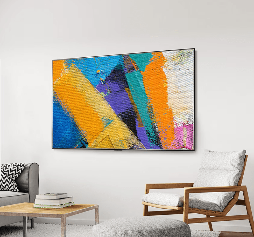 LG Gallery design TV example