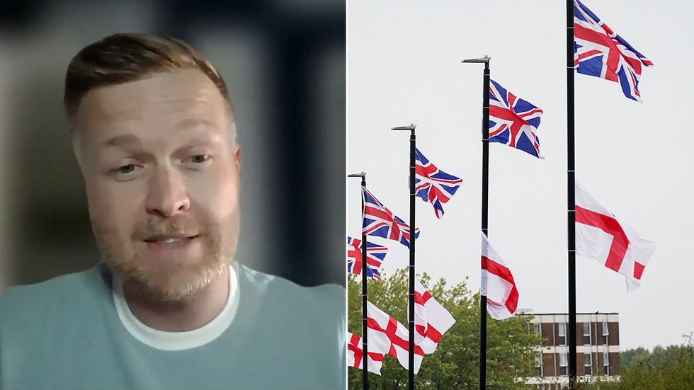 Liam Walker, flags