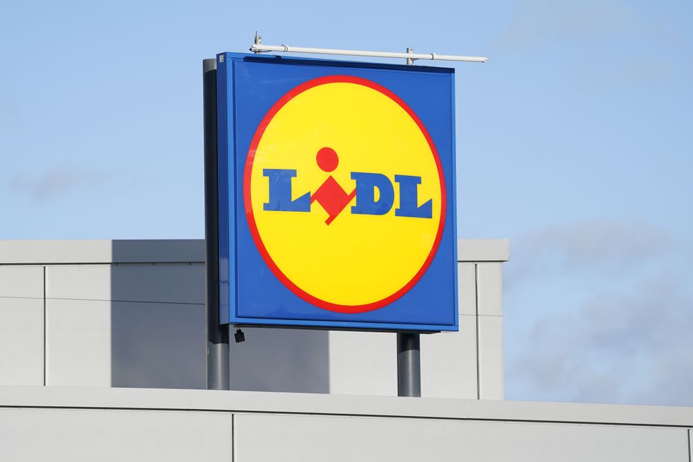 Lidl store sign