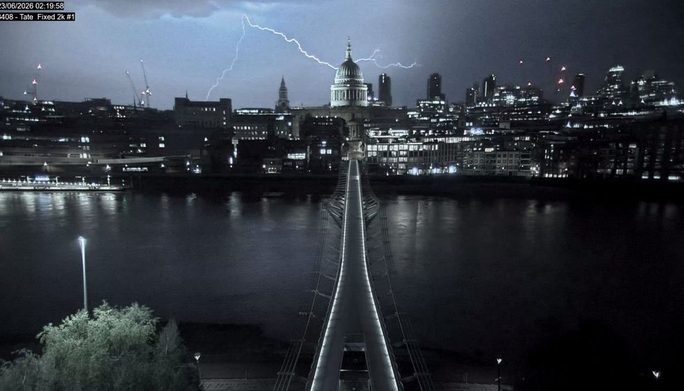 Lightning in London