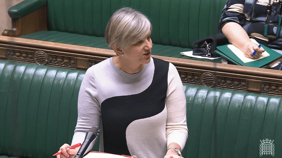 Lilian Greenwood in parliament
