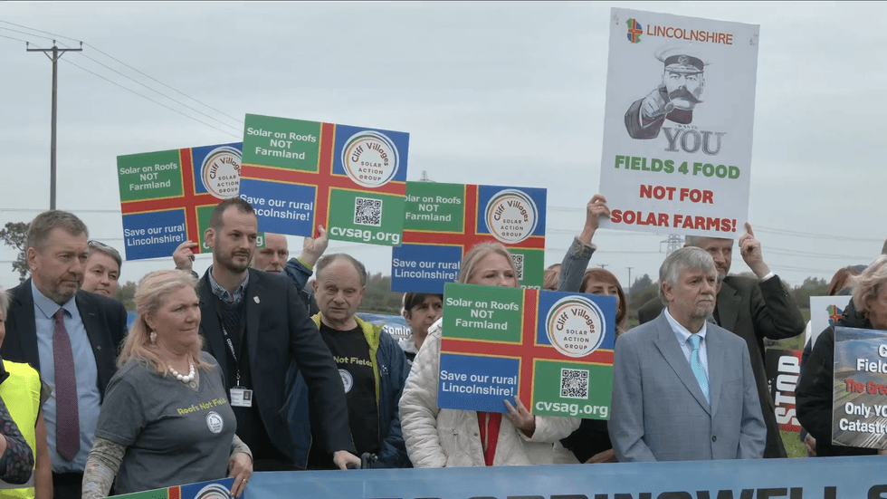 Lincolnshire protests