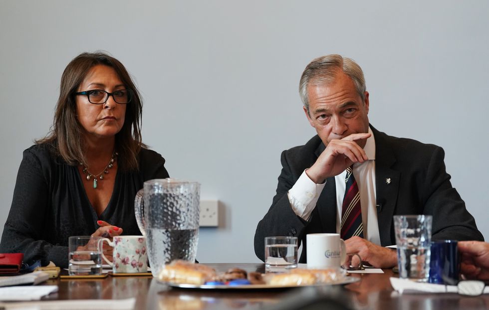 Linden Kemkaran; Nigel Farage