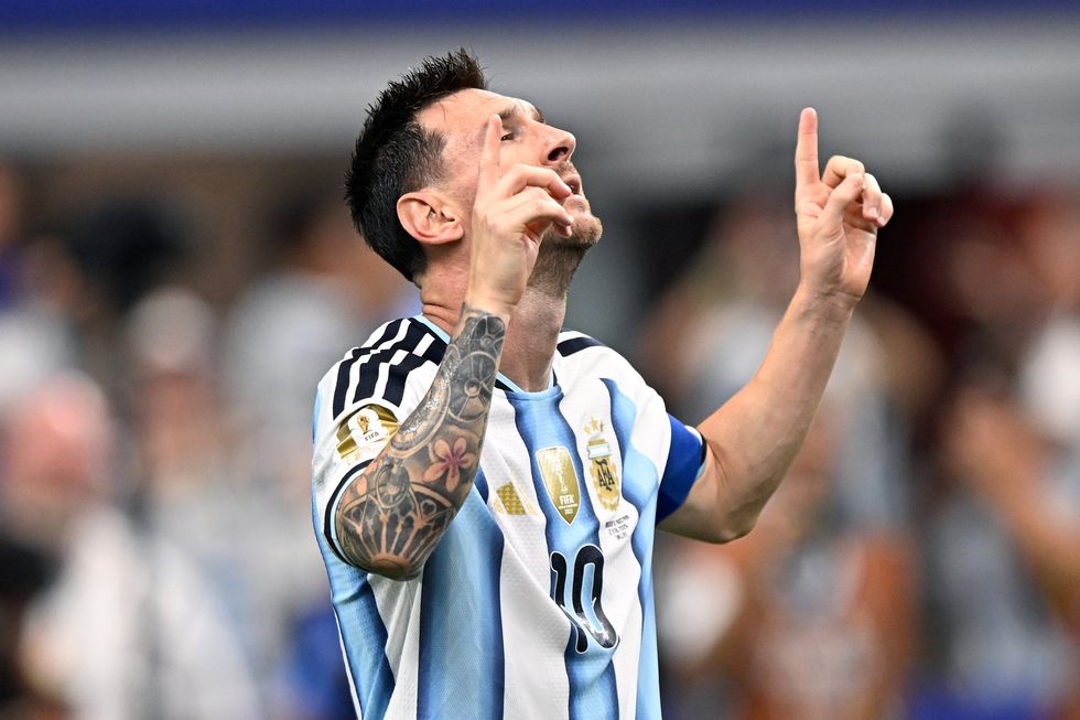 Lionel Messi has admitted he is "running on fumes" after producing another record-breaking display to fire Argentina to a 2-0 World Cup victory over Austria