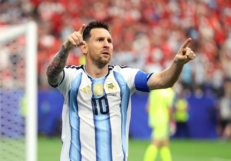 Lionel Messi was the star of the show for Argentina once again as Austria were beaten at the World Cup