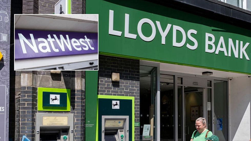Lloyds Bank and NatWest branches