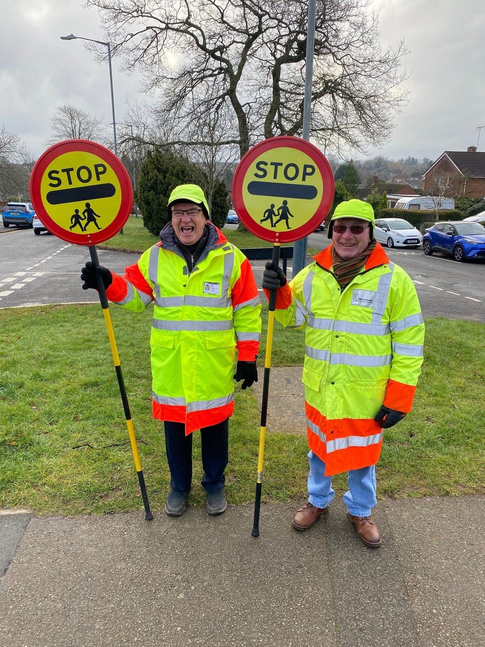 Lollipop patrol officers