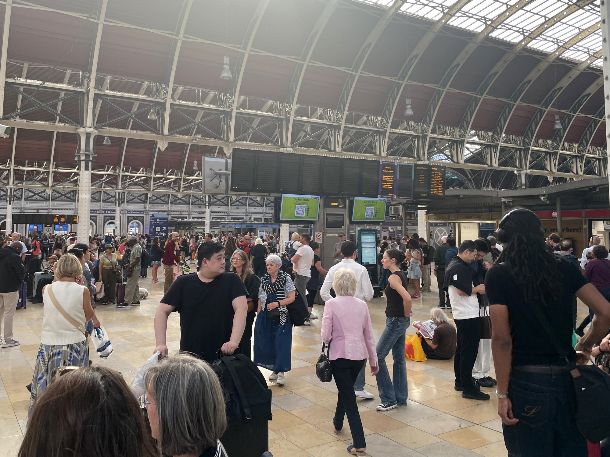 London Paddington station