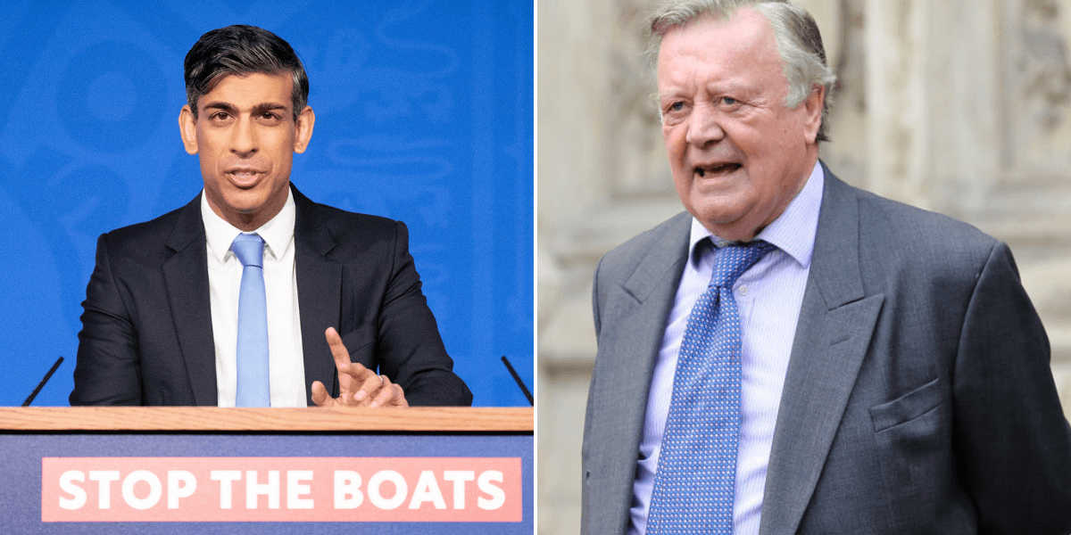 Britain hurtling towards 'elected dictatorship' as Lord Ken Clarke issues fiery attack on Sunak's Rwanda bill