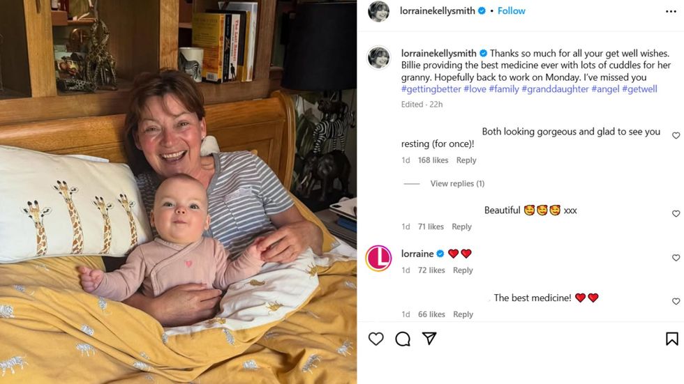 Lorraine Kelly post