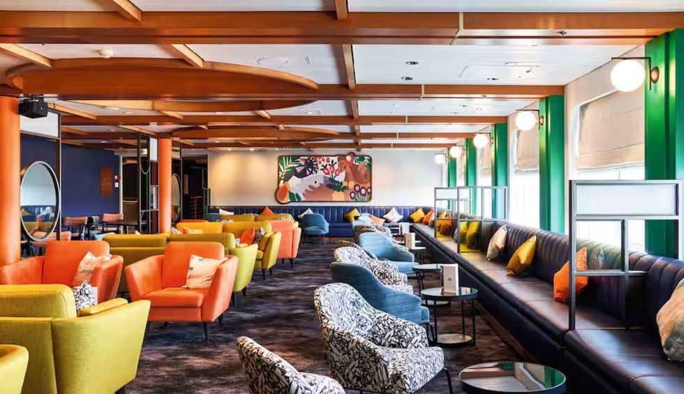 Lounge on ship for Musical Med-ley cruise