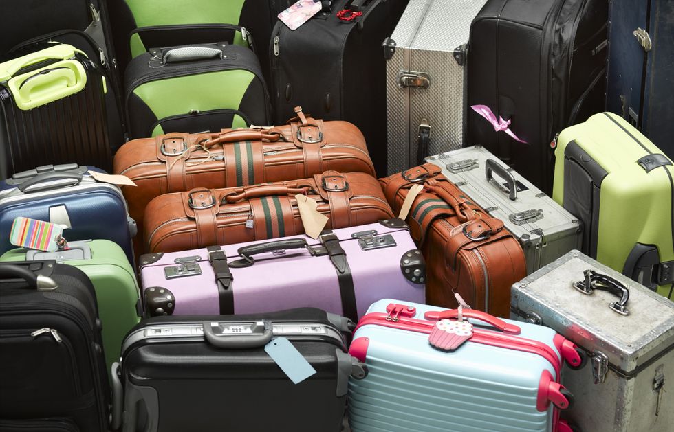 luggage stock image