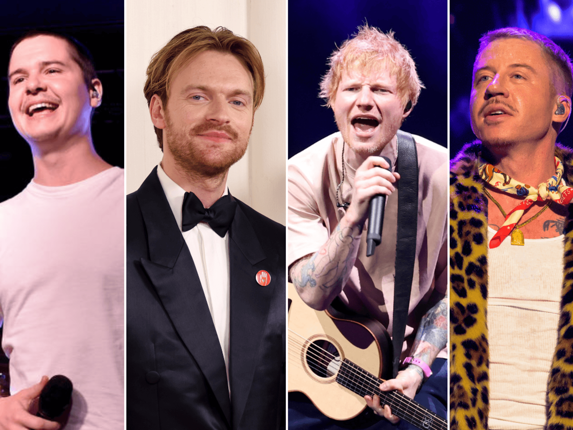 Lukas Graham, Finneas, Ed Sheeran, Macklemore