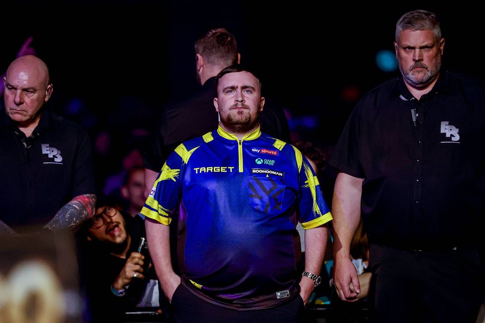 Luke Littler came under heavy fire from the fans in Rotterdam after his spat with Gian van Veen
