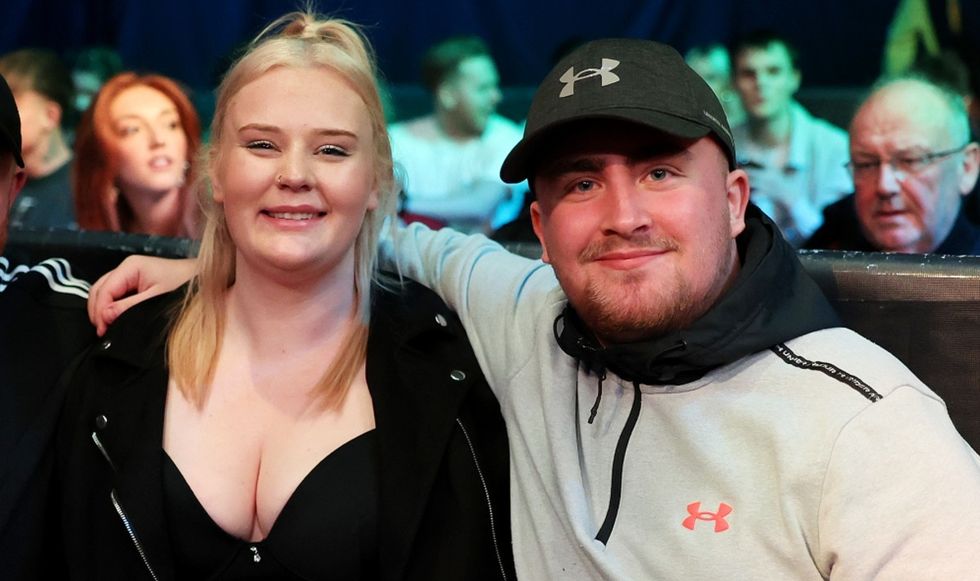 Luke Littler Eloise Milburn
