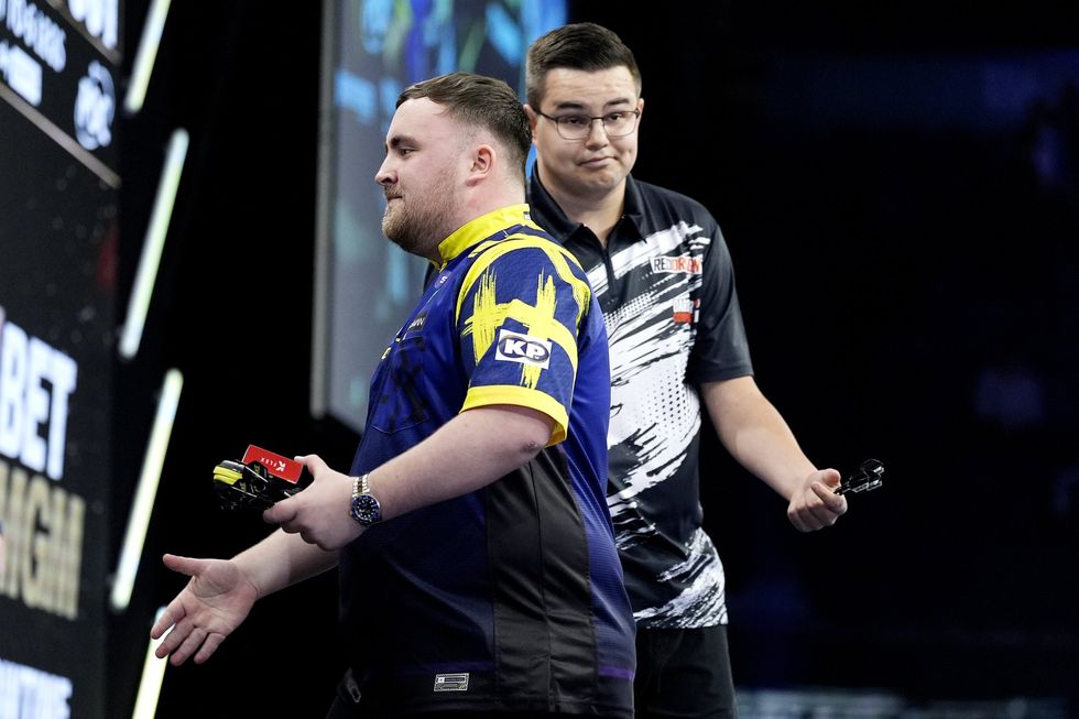 Luke Littler has taken to social media to hit back at Gian van Veen following their fiery encounter during night nine of the Premier League Darts at Manchester's AO Arena on Thursday evening
