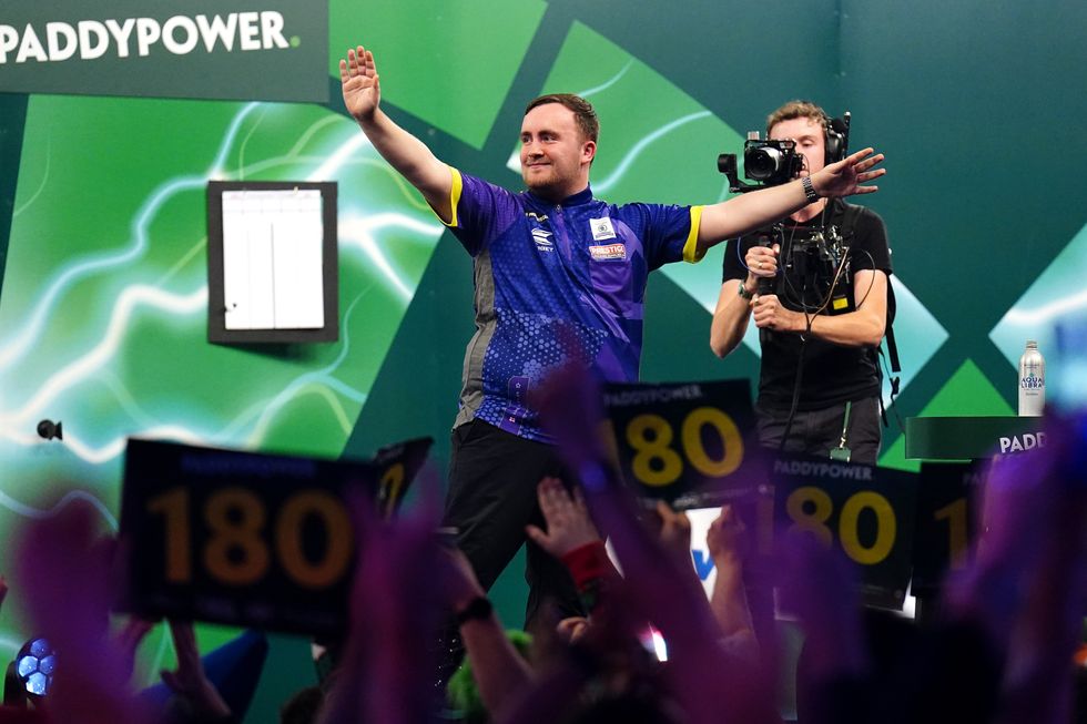 Luke Littler is through to the quarter-finals of the World Championship