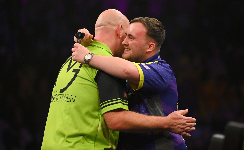 Luke Littler Michael van Gerwen