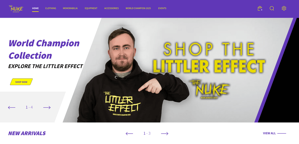 Luke Littler store