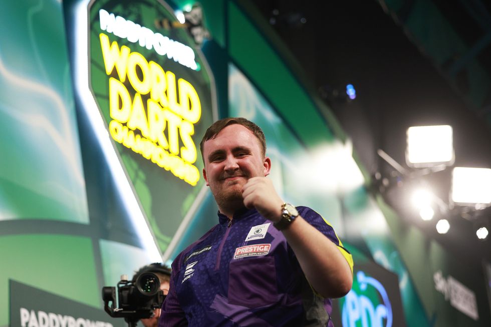Luke Littler World Darts Championship