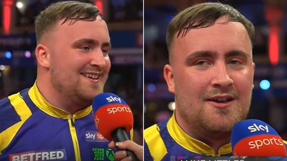 Luke Littler World Matchplay