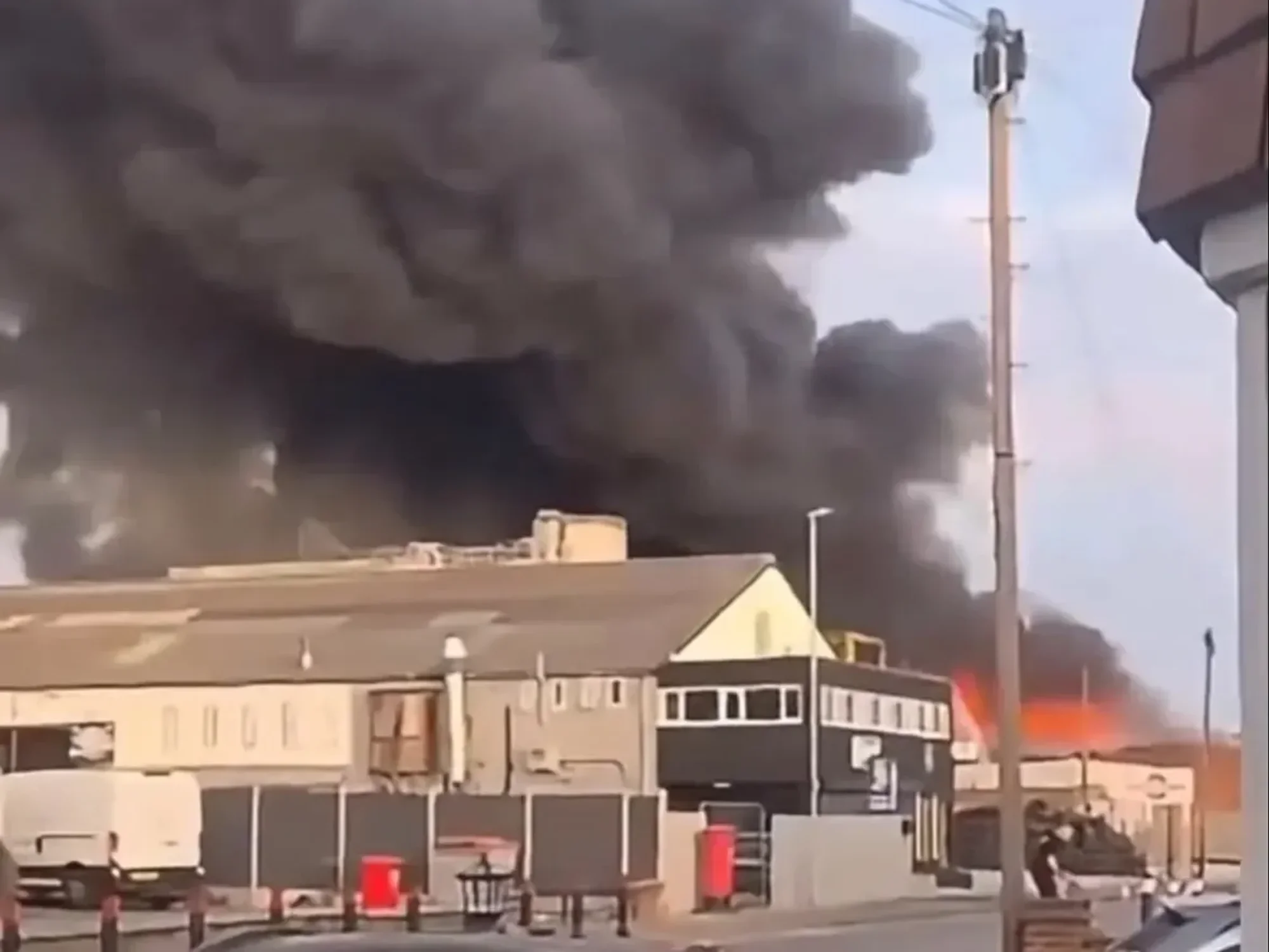 Luton fire