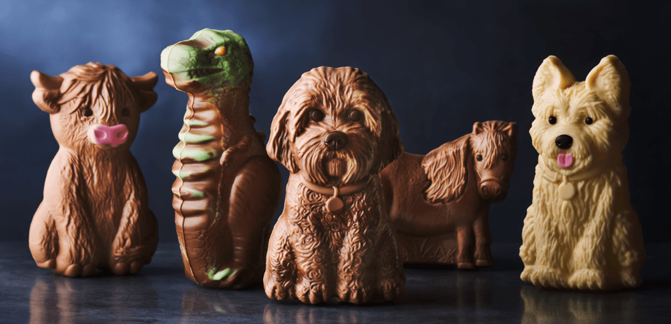 M&S Easter chocolate animals