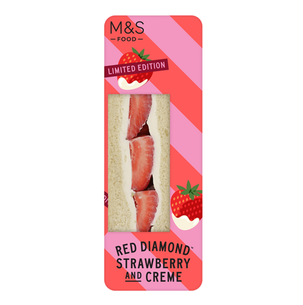 M&S sweet sandwiches