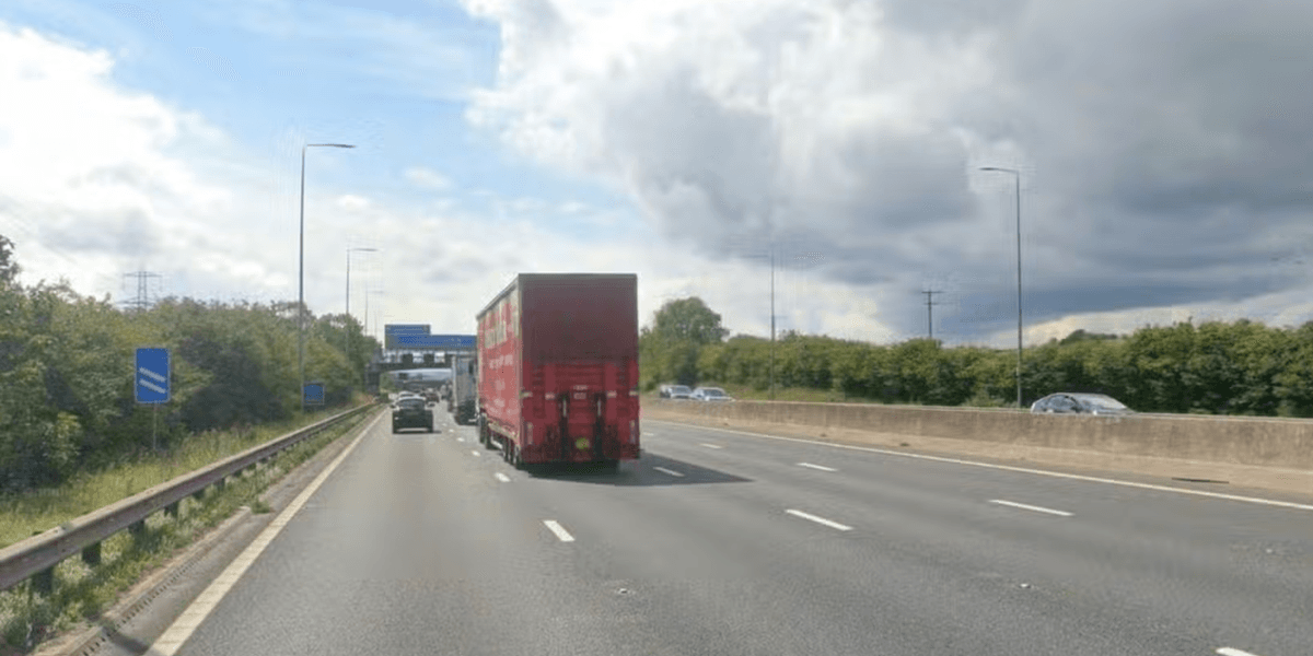 Man in critical condition after car drives WRONG way down M1 as police arrest woman and teen