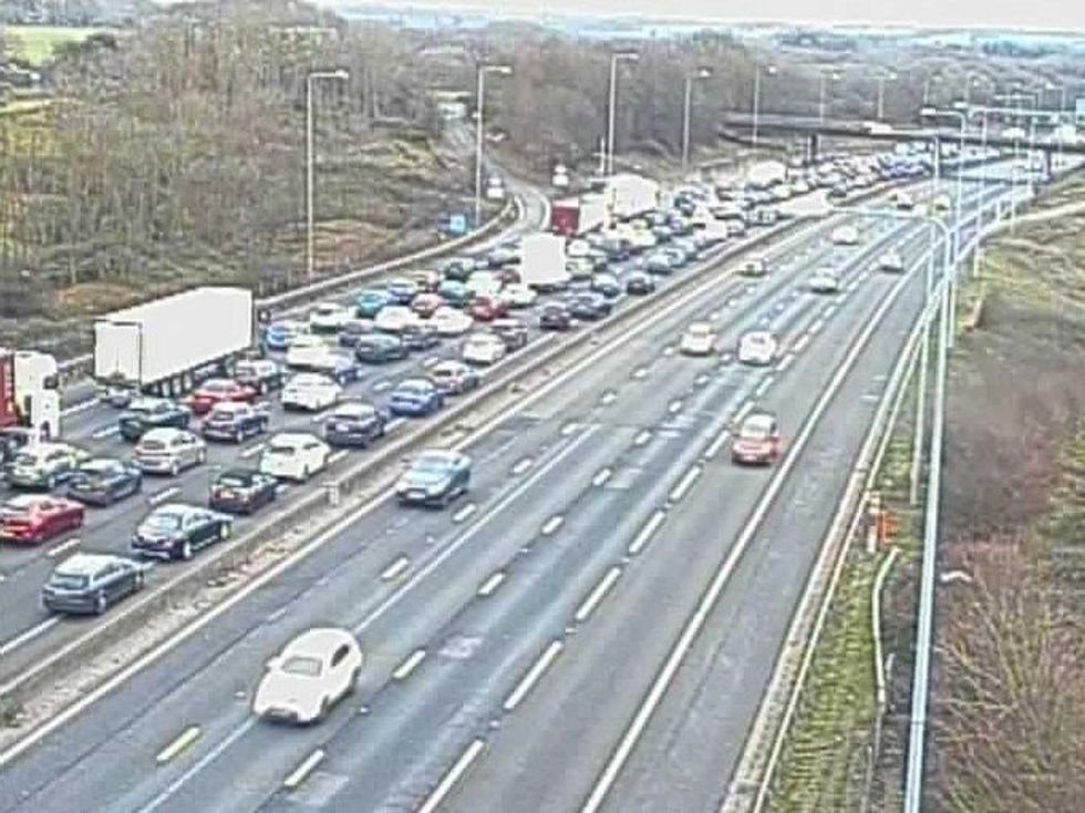 M25 traffic