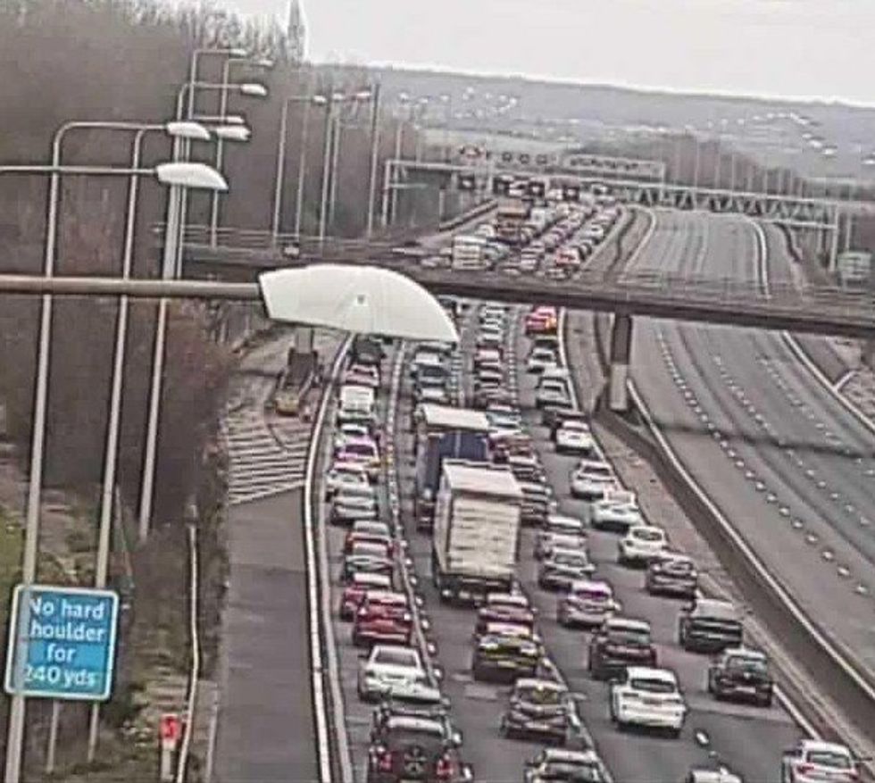 M25 traffic