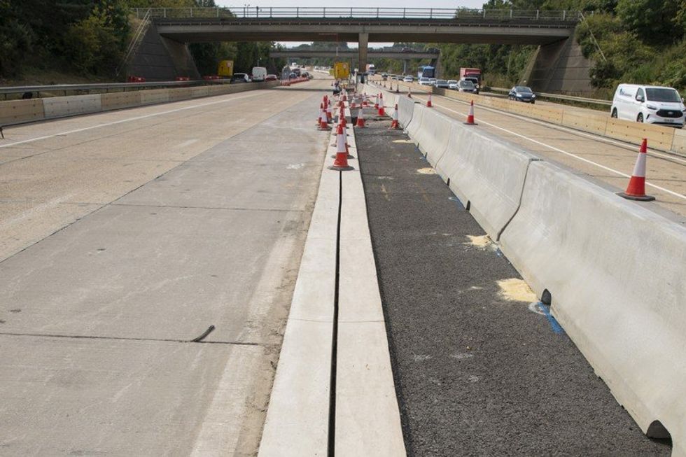 M27 road repairs