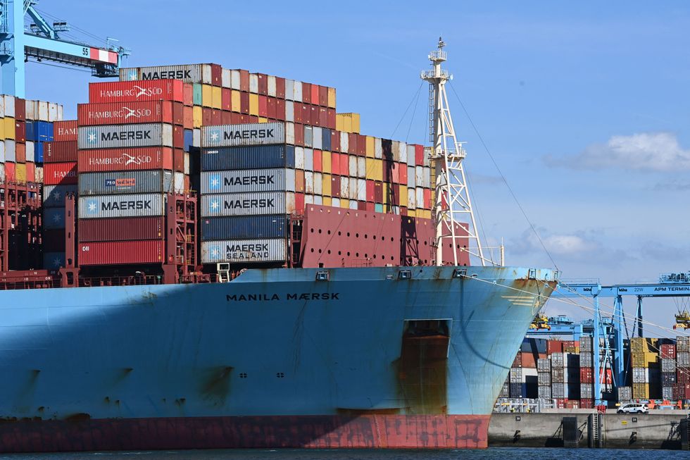 Maersk containers