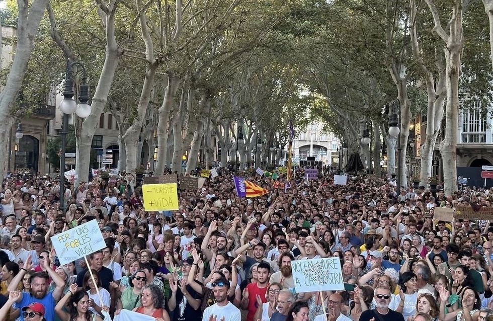Mallorca anti-tourism protests