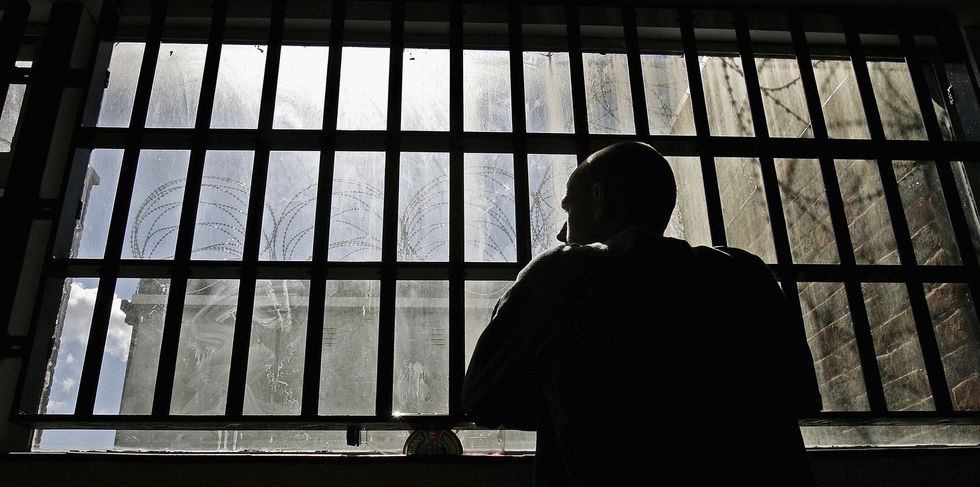 Man in prison