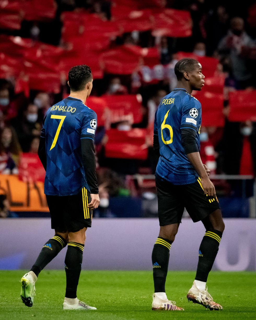 Man United Cristiano Ronaldo Paul Pogba
