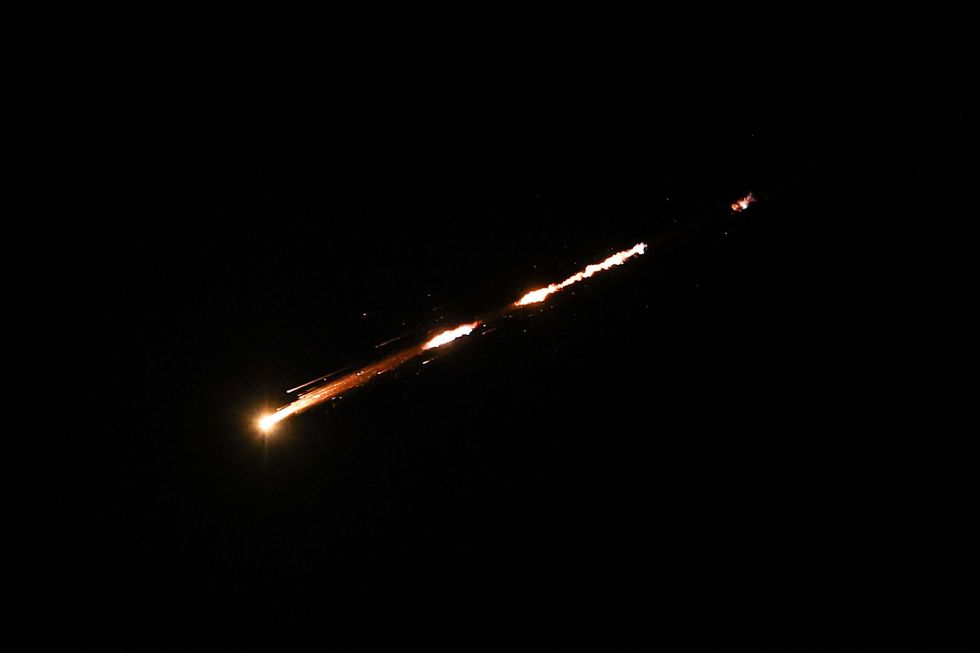 Many missiles were launched from both sides last night