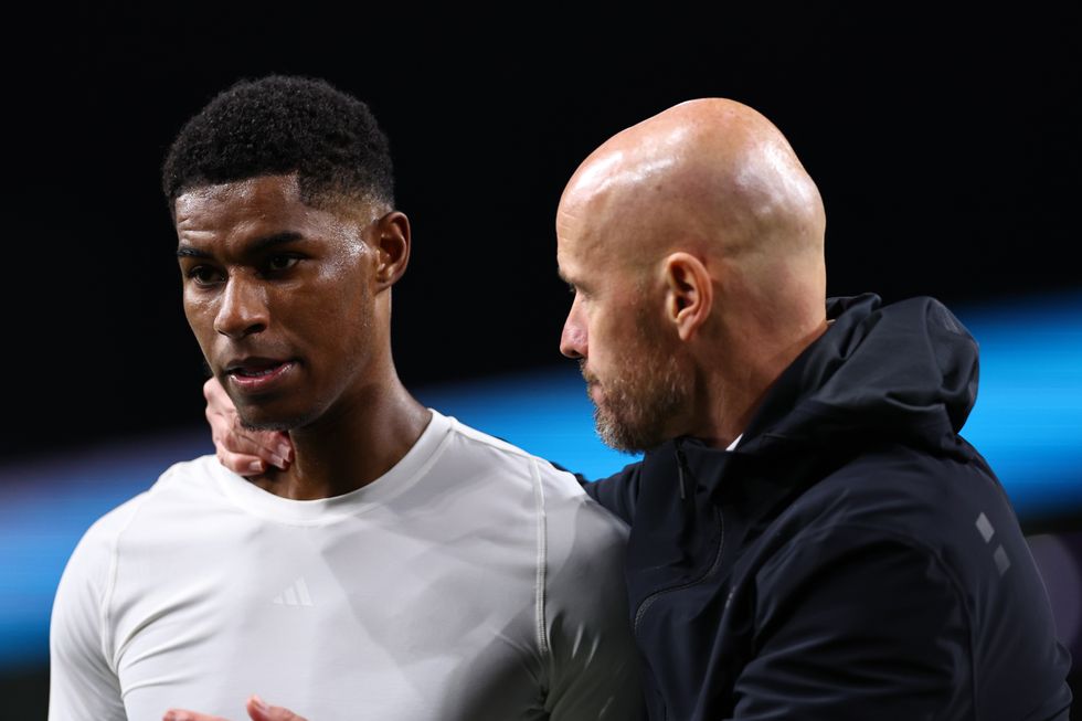 Marcus Rashford has angered Erik ten Hag this season