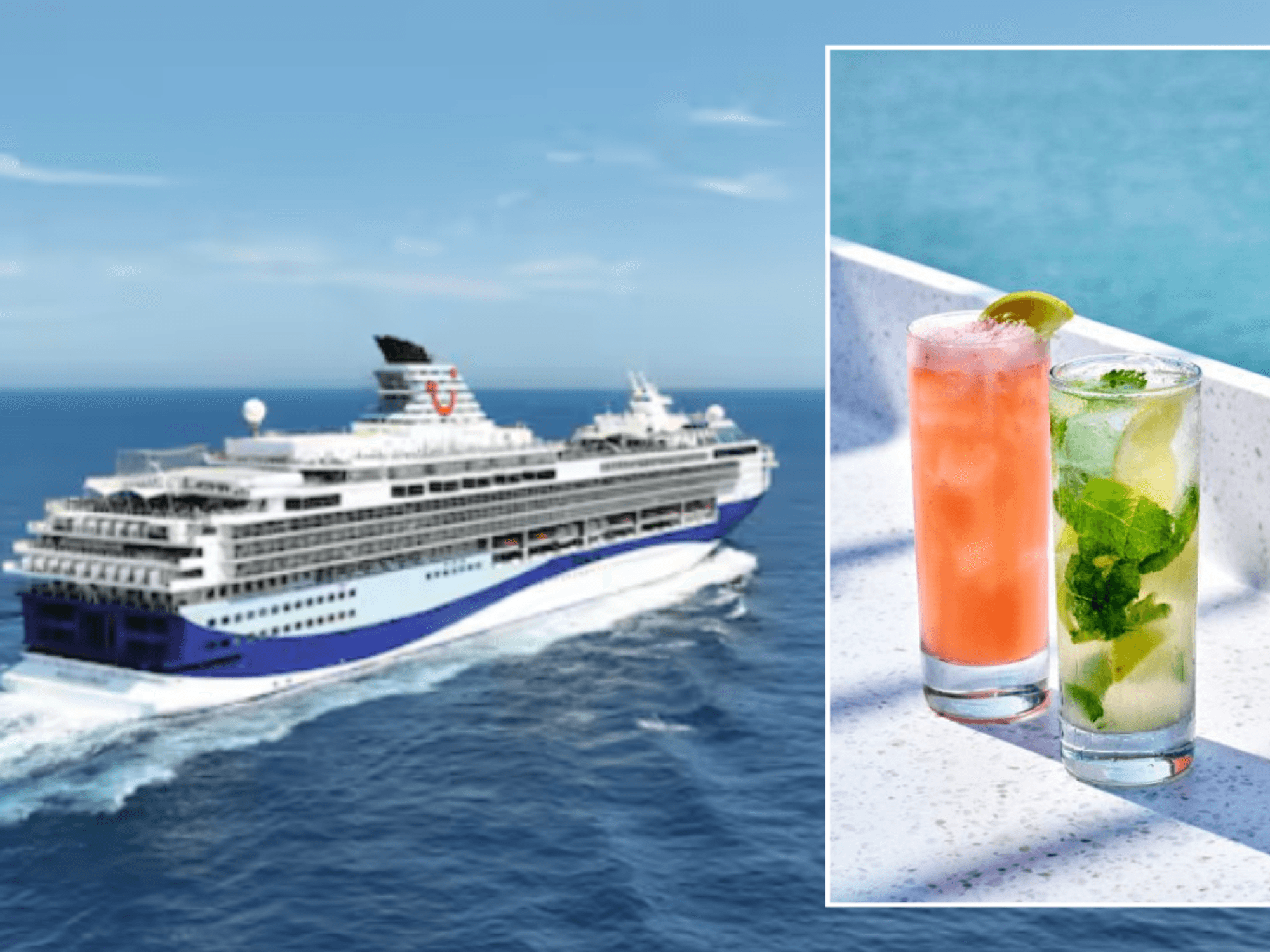 Marella cruise ship / Drinks on Marella Cruises