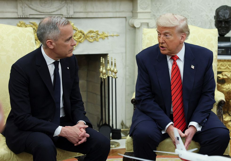Mark Carney, Donald Trump